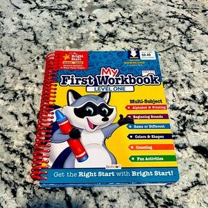 My First Workbook Learning. Ages 3-5.